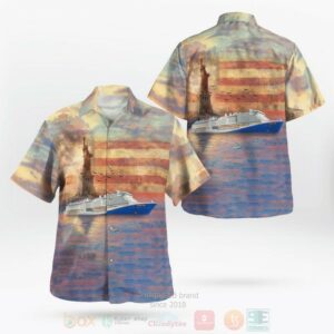 Carnival Cruise LineS Mardi Gras Independence Day Hawaiian Shirt