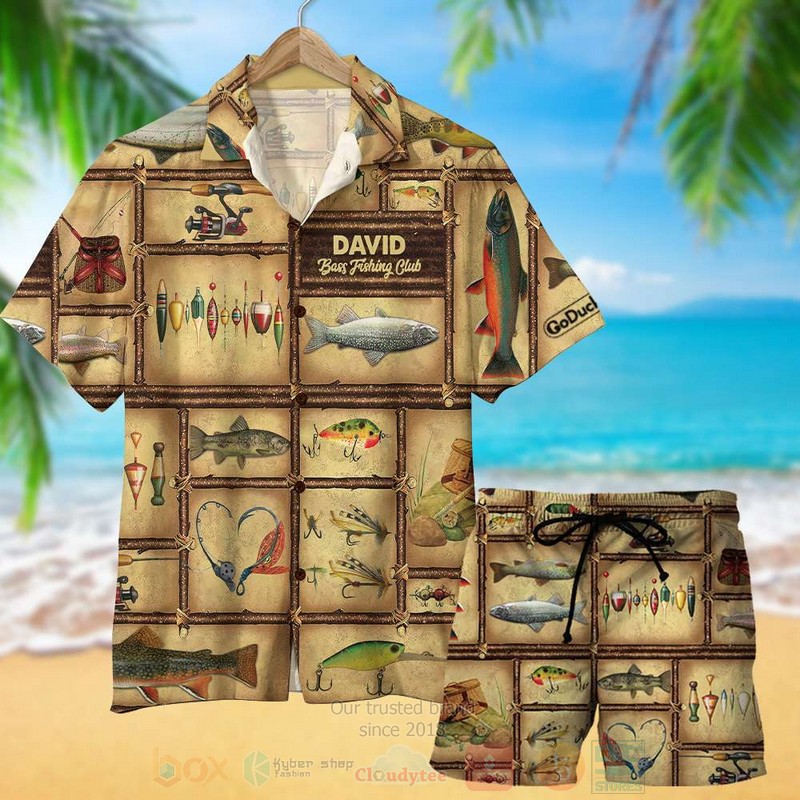 Fishing Colorful Fish Hawaiian Shirt