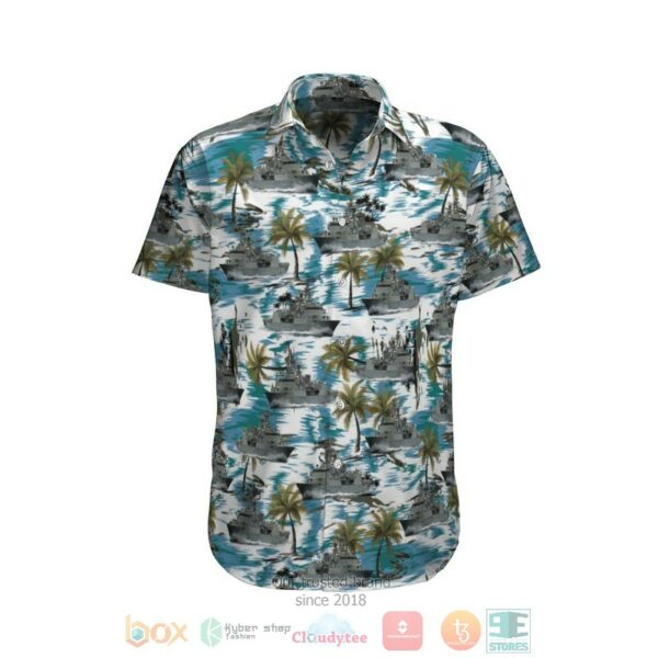 Hmas Arunta Ffh 151 Royal Australian Navy Hawaiian Shirt