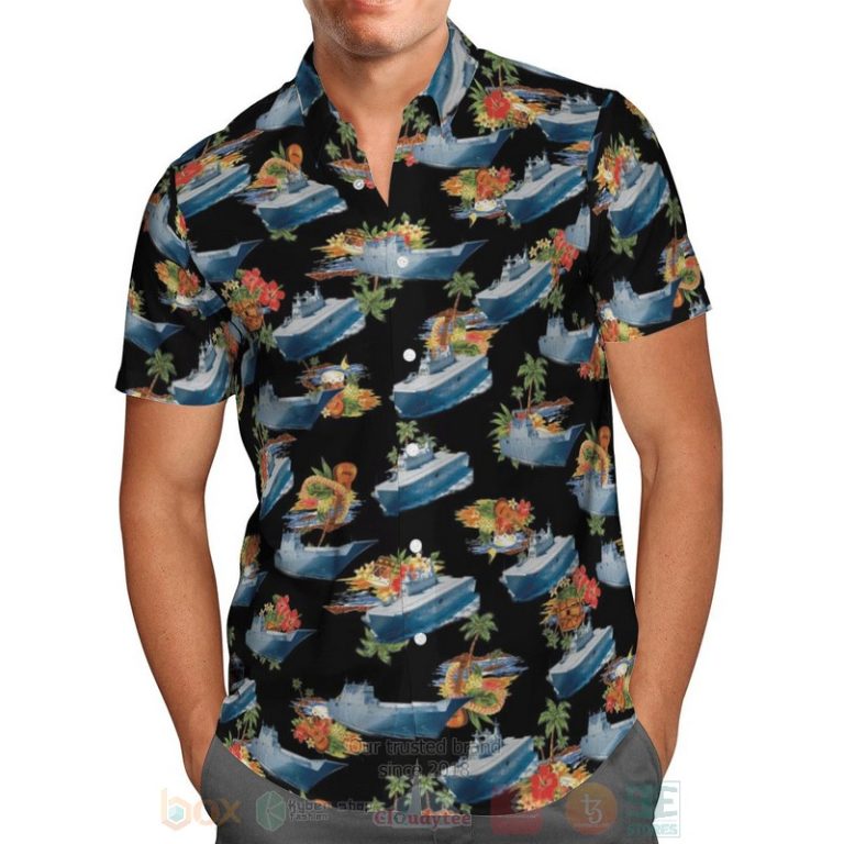 Black Hawaiian Shirt