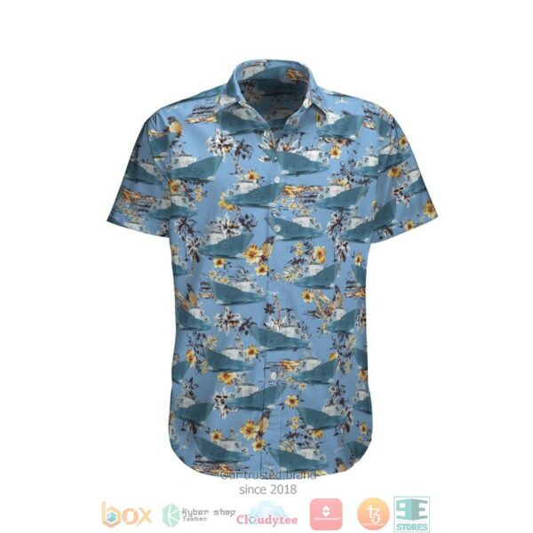 Hmas Stuart Ffh 153 Royal Australian Navy Hawaiian Shirt