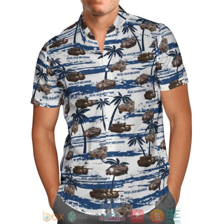 Aslav And Leopard Australian Army Hawaiian Shirt