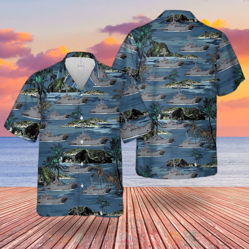 Marynarka Wojenna Okrety Transportowo-Minowe Projektu 767 Hawaiian Shirt