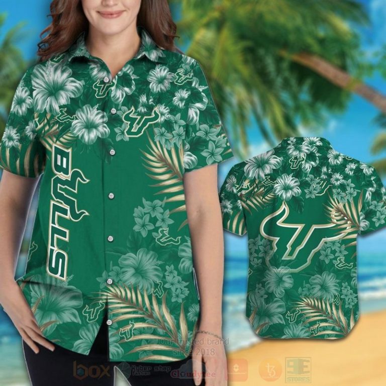 NCAA_South_Florida_Bulls_Hawaiian_Shirt_Short_1_2-768x768