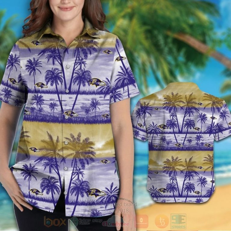 NFL_Baltimore_Ravens_Blue-Yellow_Hawaiian_Shirt_Short_1_2-768x768