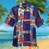 New York Giants Fish Pineapple Pattern Hawaiian Shirt