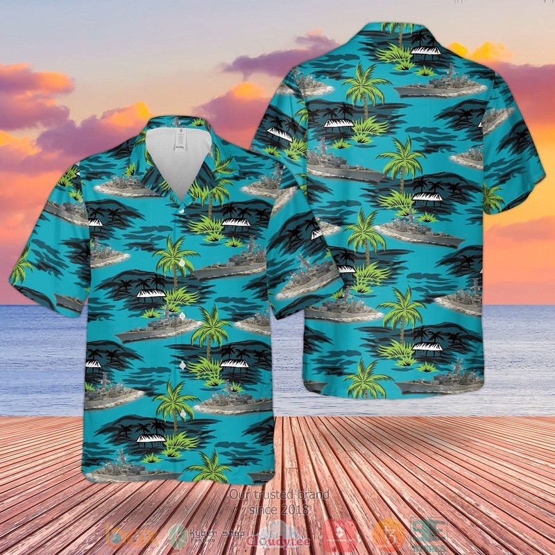 Rn Duke Class Type 23 Frigate Hawaiian Shirt