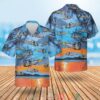 Royal Navy Westland Sea King Has6 Coconut Hawaiian Shirt