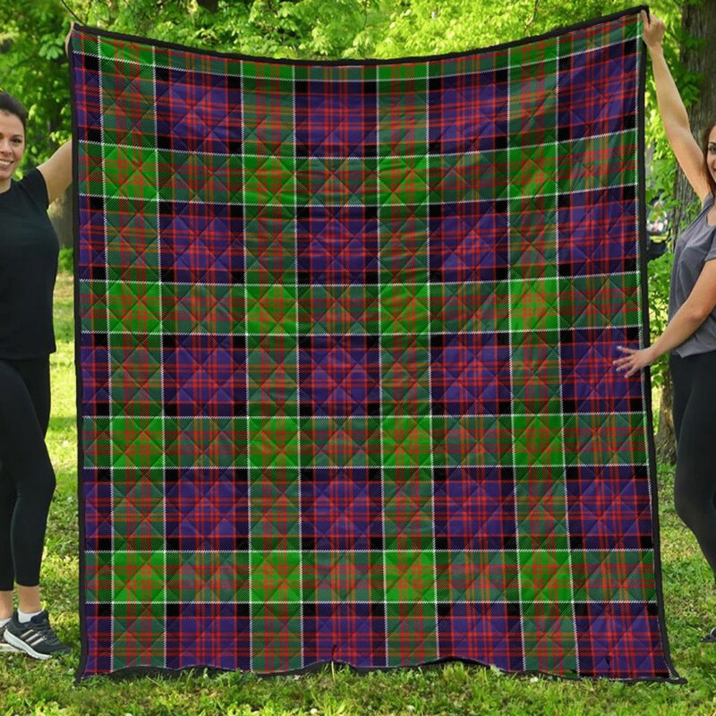 MacDonald Dress Modern Tartan Crest Quilt